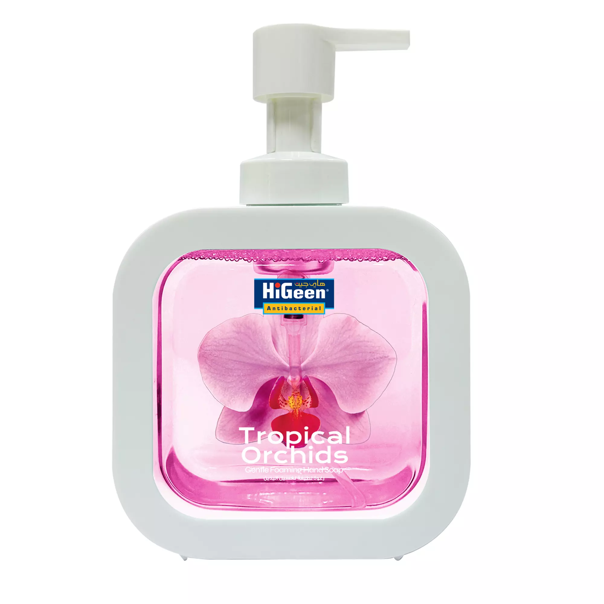 HIGEEN FOAMING HAND SOAP TROPICAL ORCHIDS 500 ML
