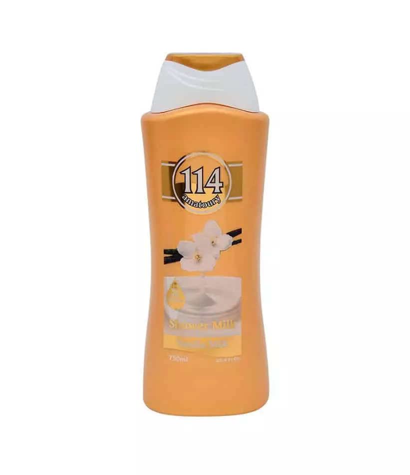 114 AMATOURY SHOWER GEL VANILLA MILK 650 ML 