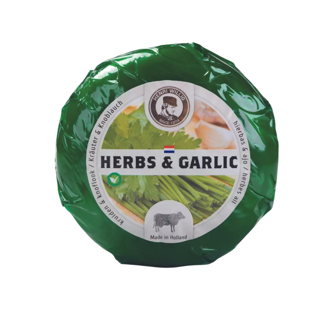 HENRI COW CHEESE GARLIC & HERBS 280G