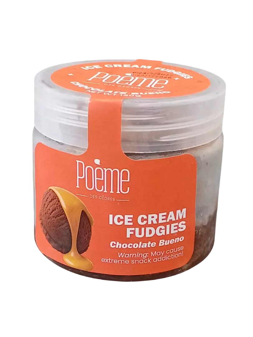 POEME ICE CREAM FUDGIES CHOCOLATE BUENO 130 G