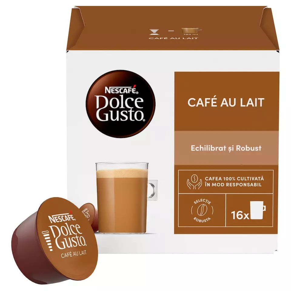 NESCAFE DOLCE GUSTO CAFE AU LAIT 160G