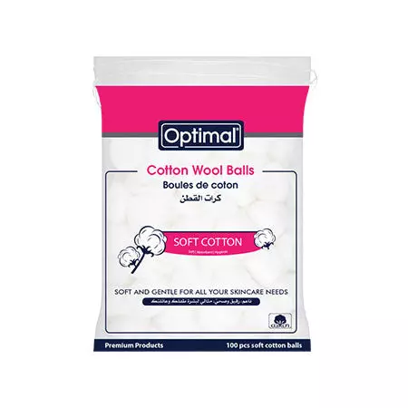 OPTIMAL COTTON WOOL BALLS*100