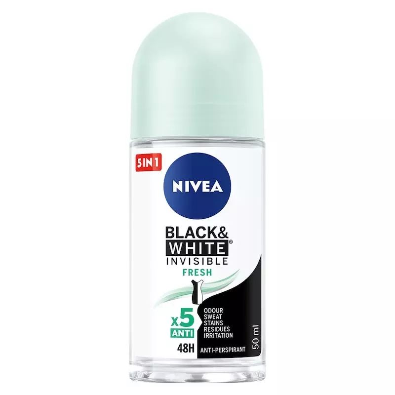 NIVEA ROLL BLACH WHITE FRESH 50 ML