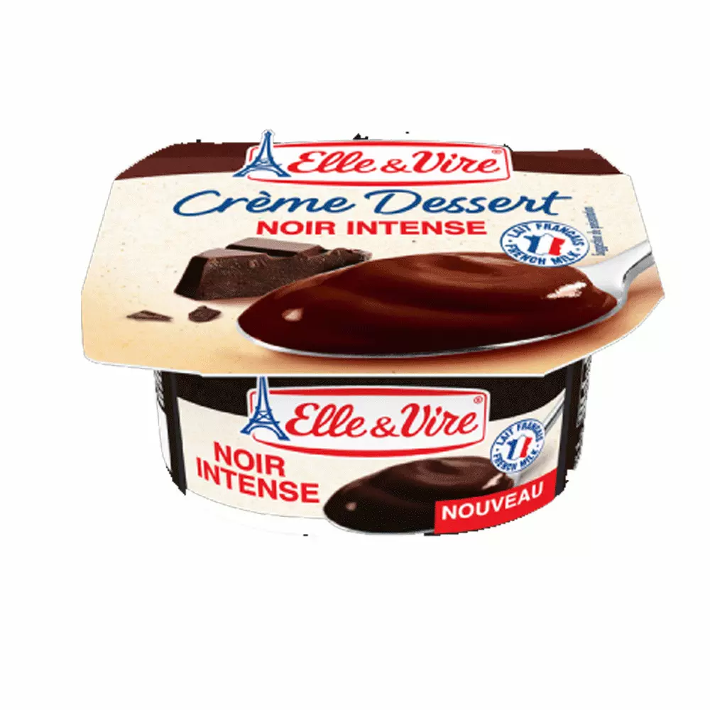 ELLE & VIRE CREME DESSERT NOIR INTENSE 100 G