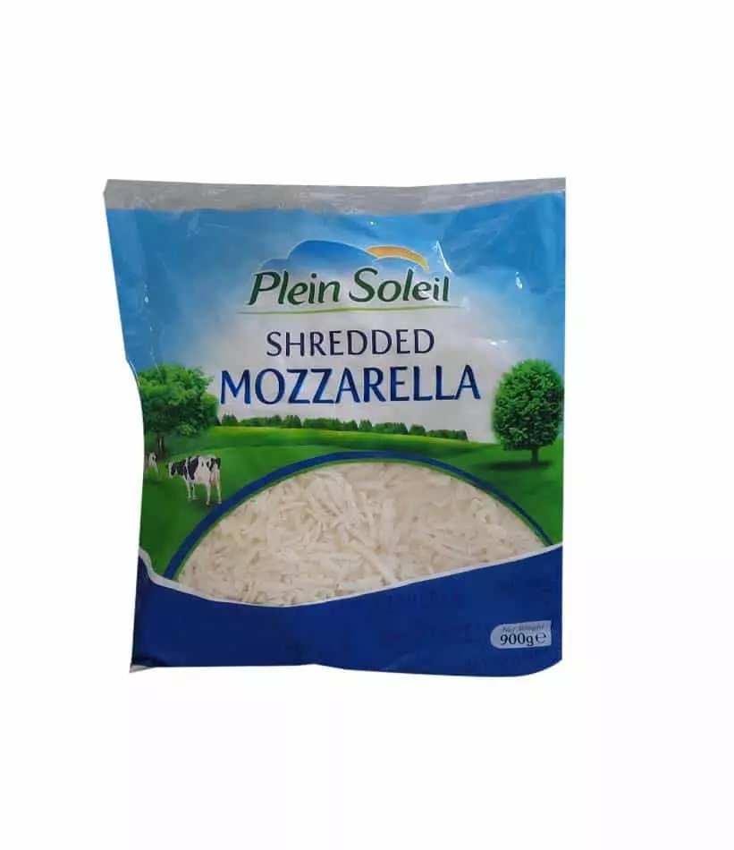 PLEIN SOLEIL SHREDDED MOZZARELLA 900 G