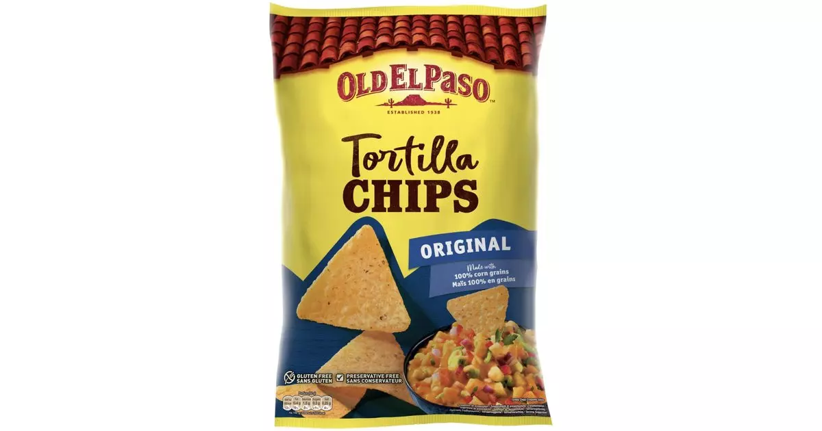 EL PASO TORTILLA CHIPS SALTED 185G
