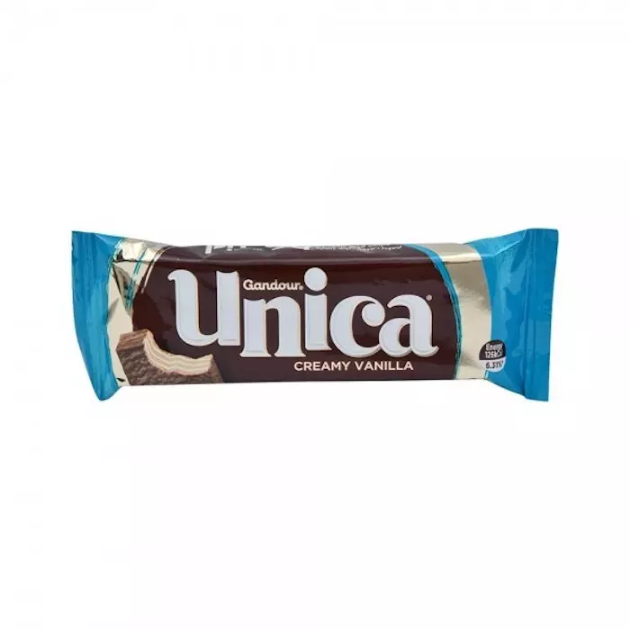 GANDOUR UNICA CREAMY VANILLA CHOCOLATE 24G