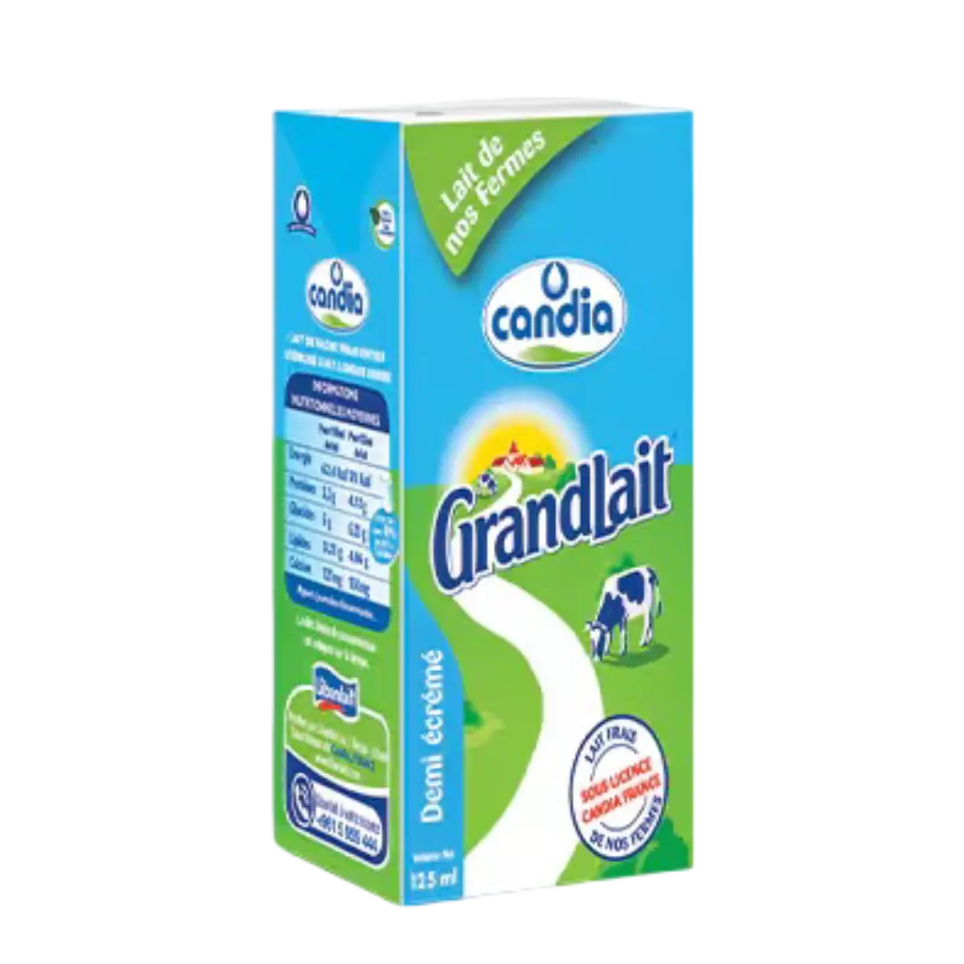 CANDIA UHT 1/2 ECREME 125 ML