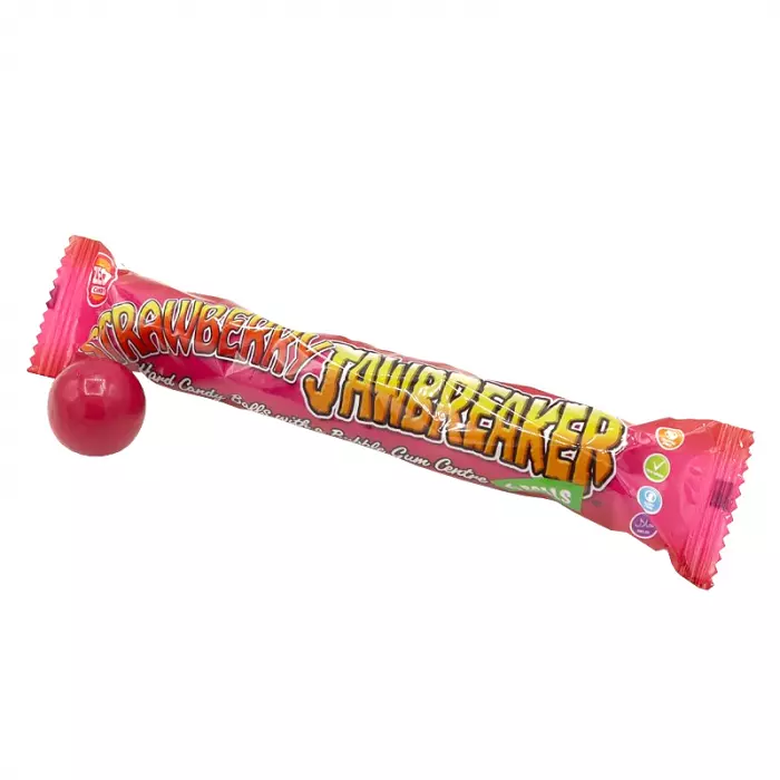 ZED CANDY 6 BALL STRAW JAWBREAKER 49.5 G