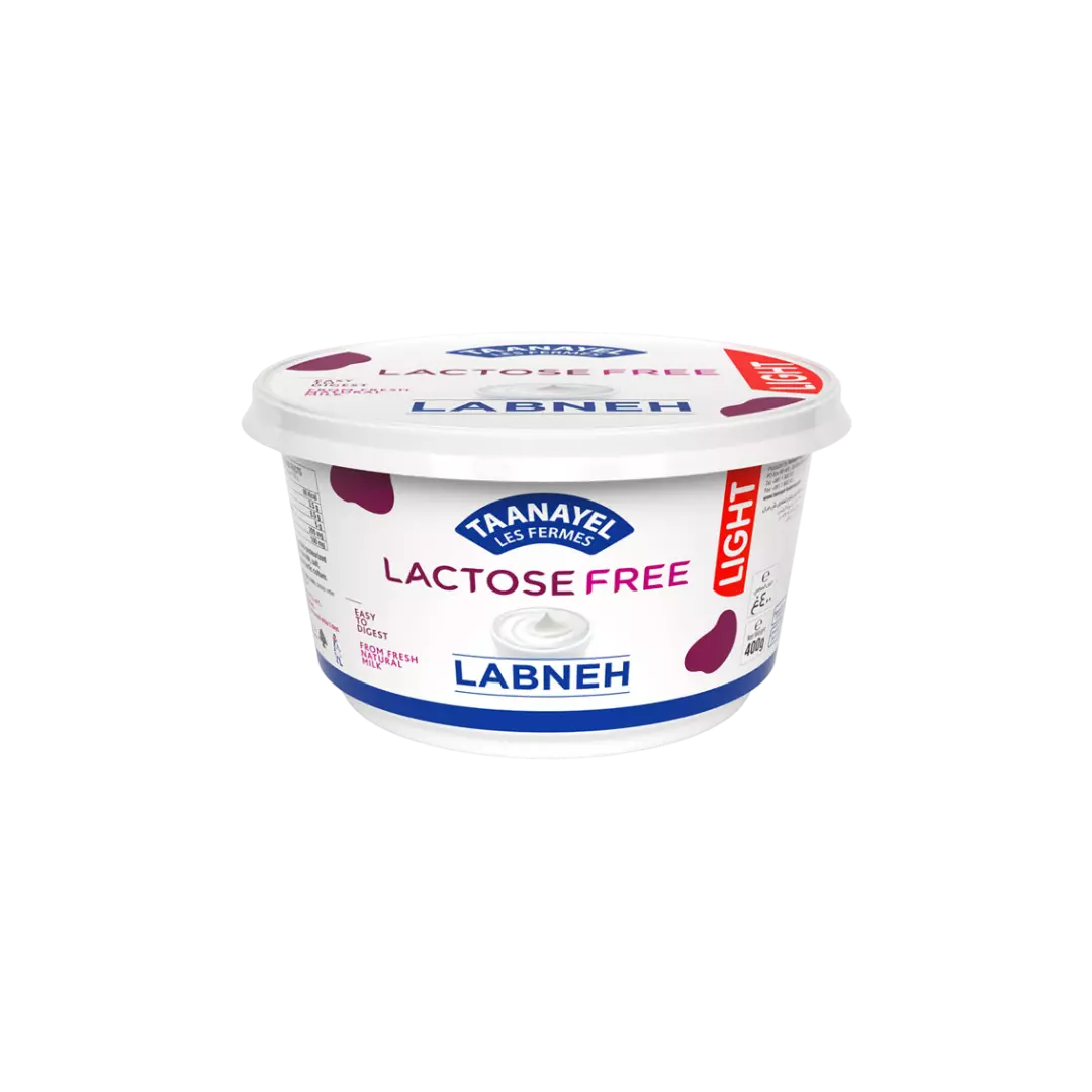 TAANAYEL LABNEH LIGHT LACTOSE FREE 400 G
