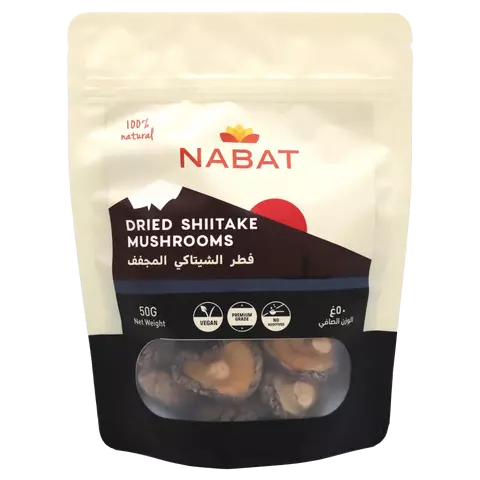 NABAT DRIED SHITAKE MUSHROOMS 50G