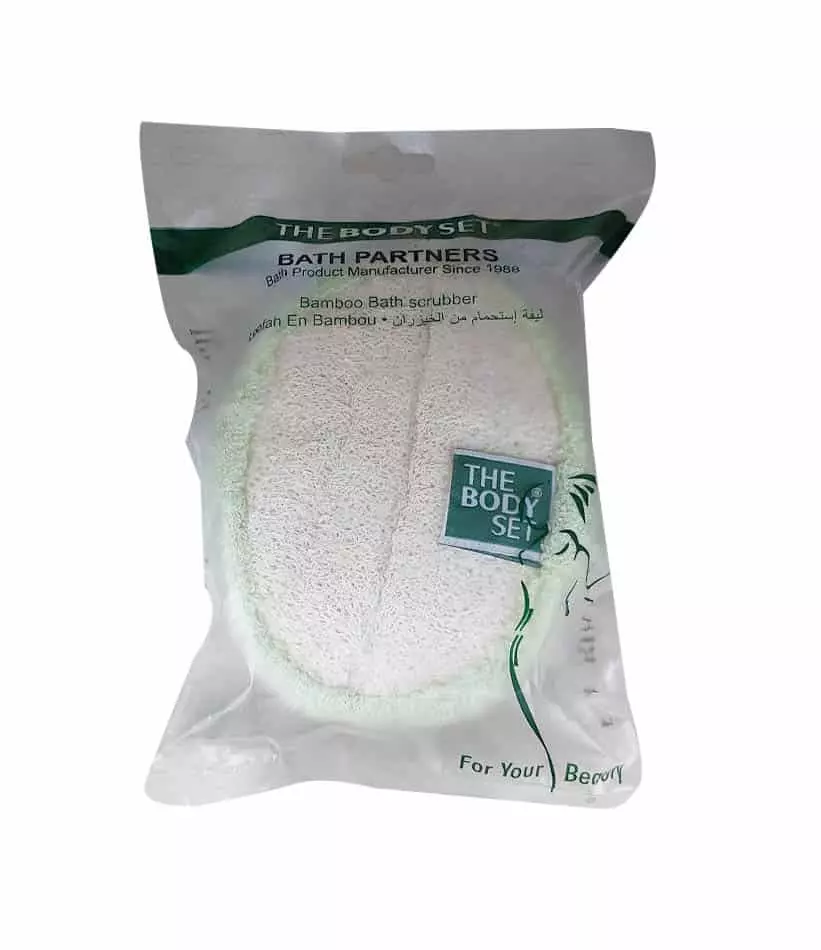 THE BODYSET BAMBOO BATH SCRUBBER 3063