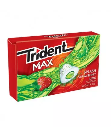 TRIDENT MAX STRAWBERRY 22 G