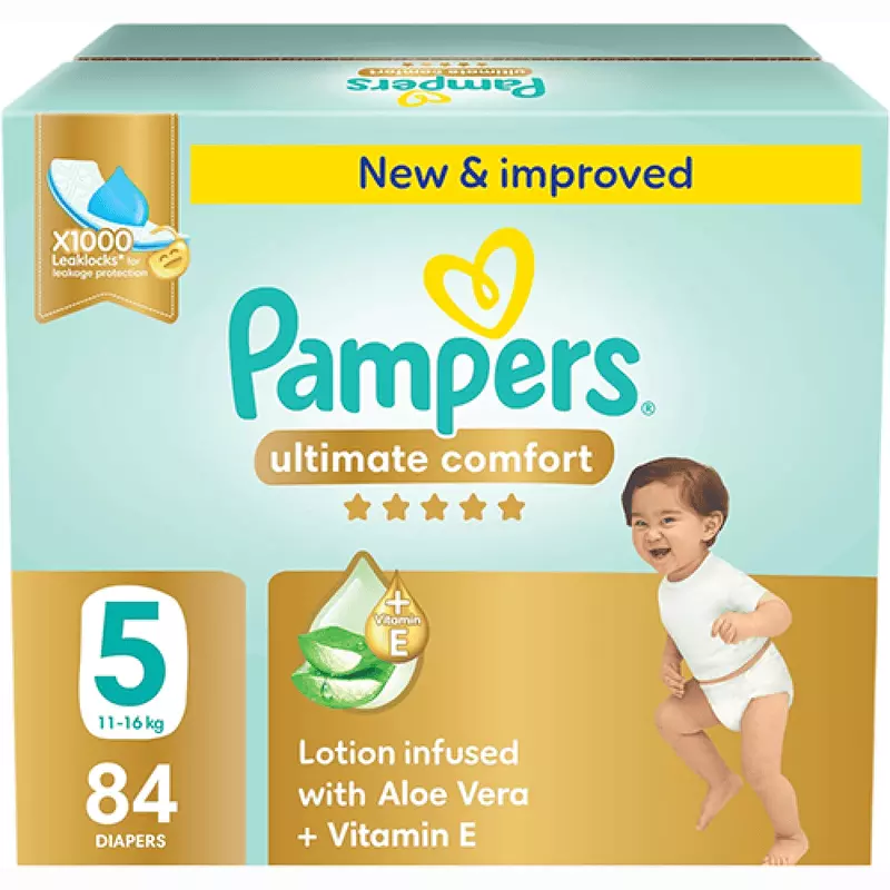 PAMPERS DIAPERS *84 #5 11_16 KG