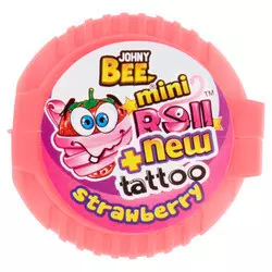 JOHNY BEE MINI ROLL GUM 18G