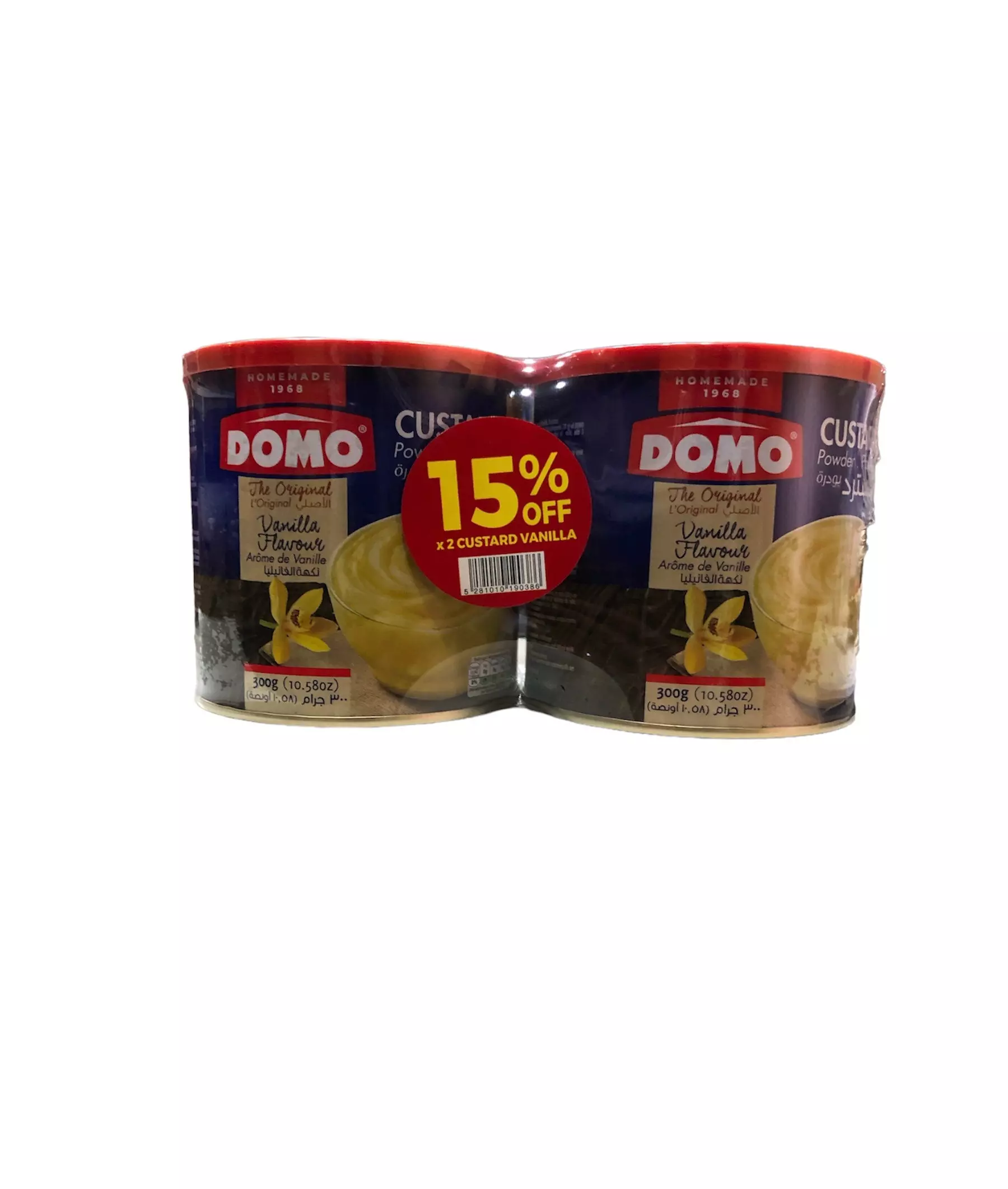 DOMO CUSTARD POWDER *2 300 G -15%