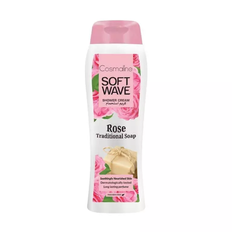 SOFT WAVE SHOWER CREAM ROSE 400 ML 