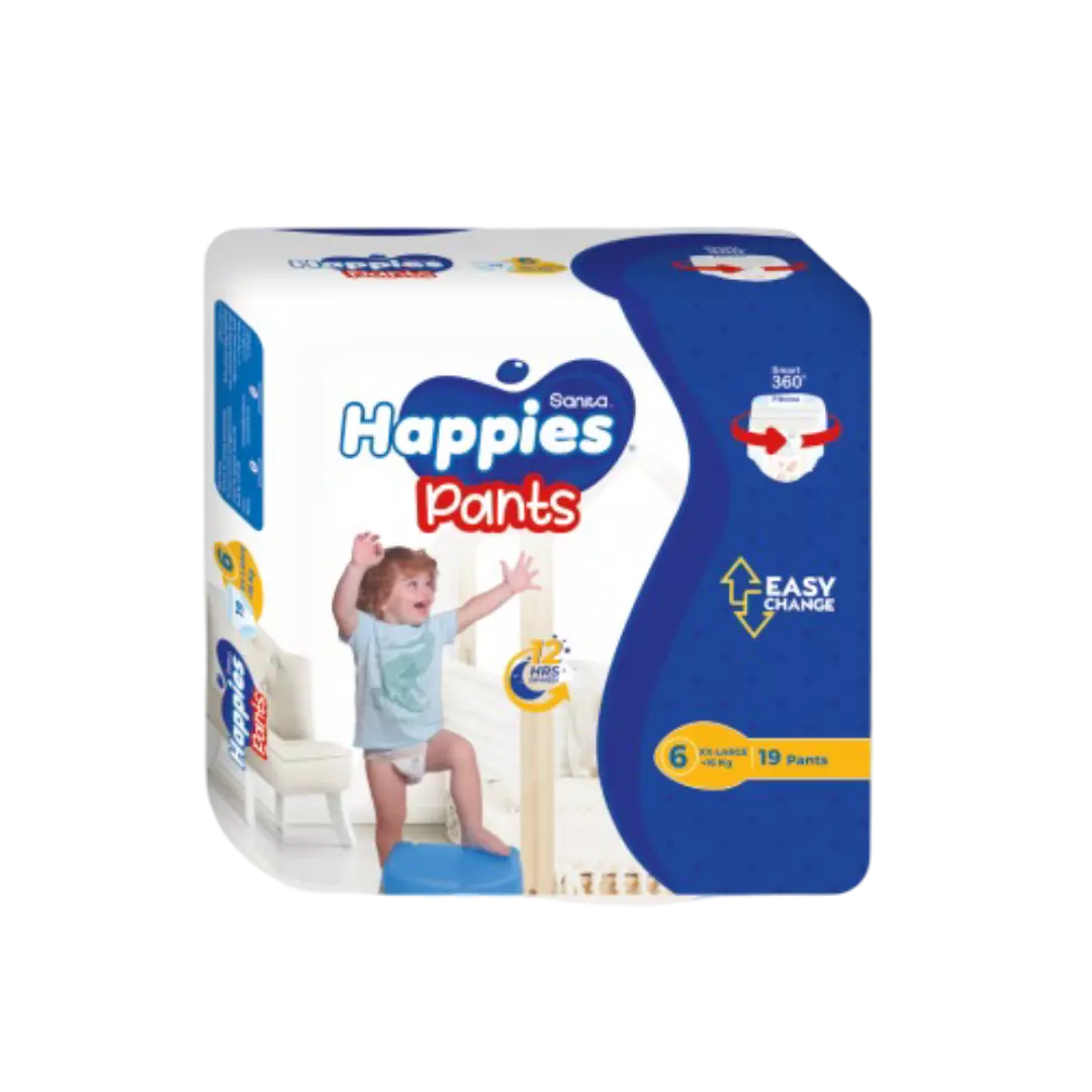 HAPPIES PANTS *19 #6 XXL 16+ KG -10%