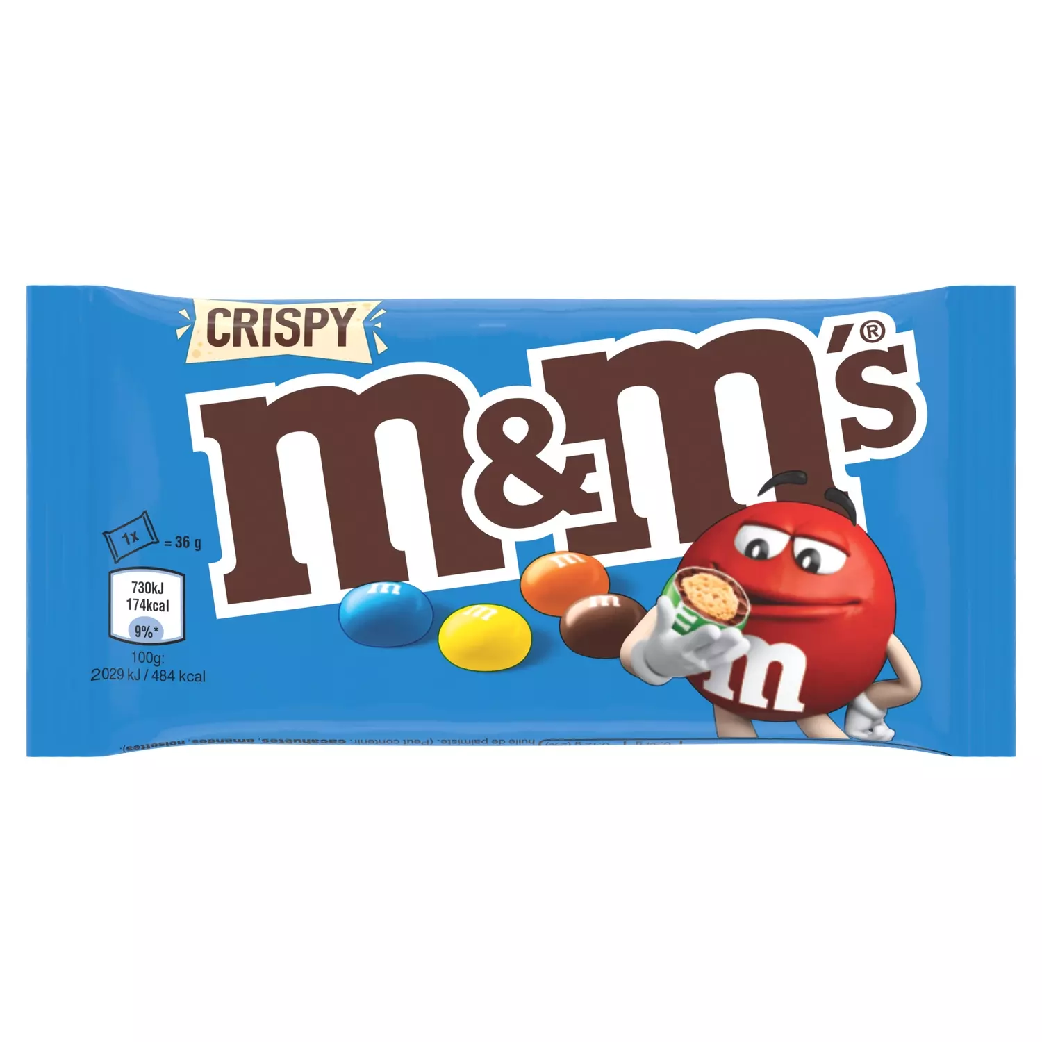 M&M S CRISPY BLUE 36G