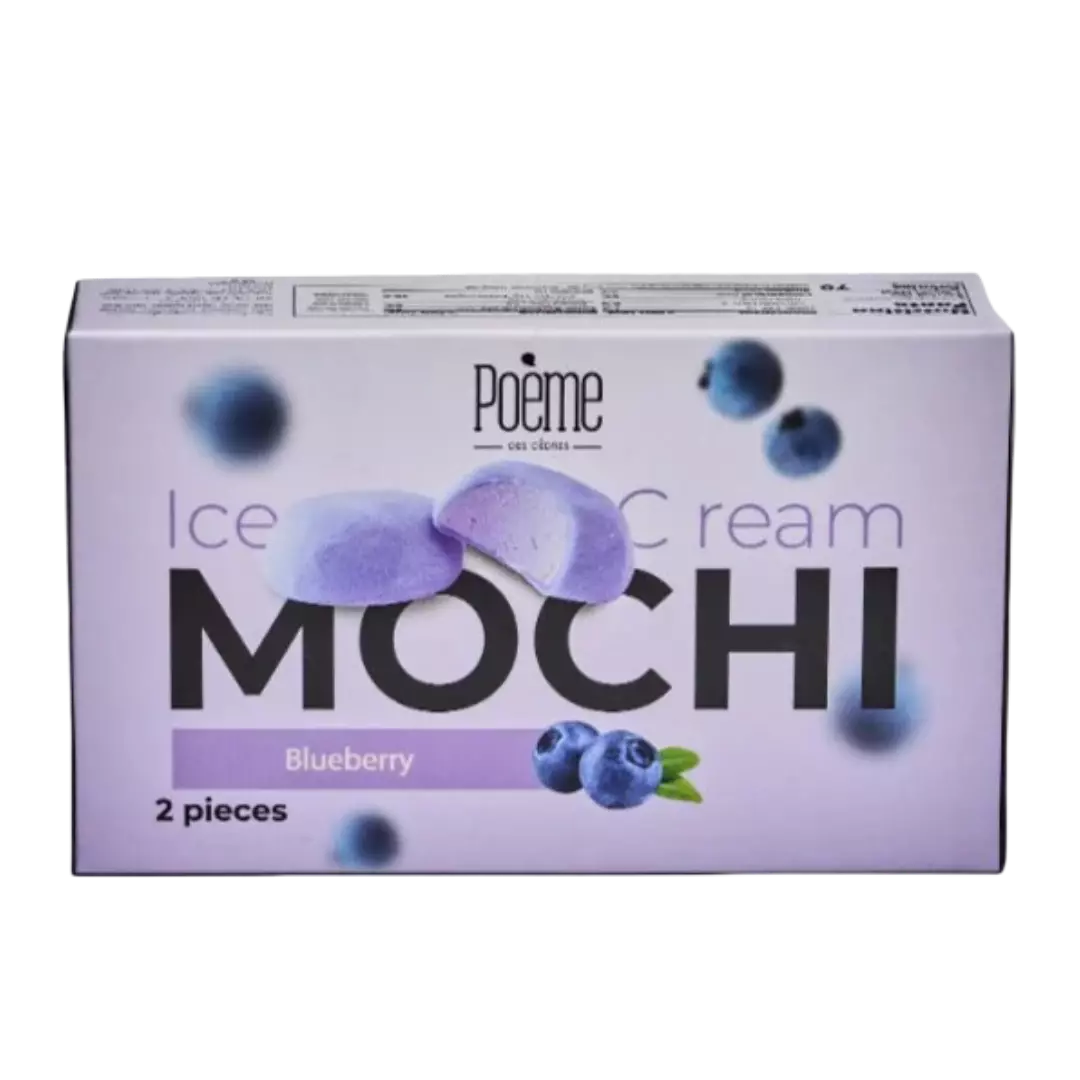 POEME ICE CREAM MOCHI BLUEBERRY *2 65 G