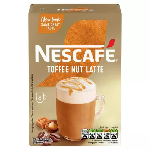 NESCAFE GOLD TOFFEE NUT LATTE *8 148.8 G