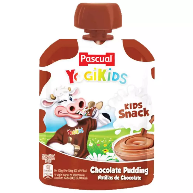 PASCUAL YOGIKIDS CHCOCOLATE PUDING 80 G