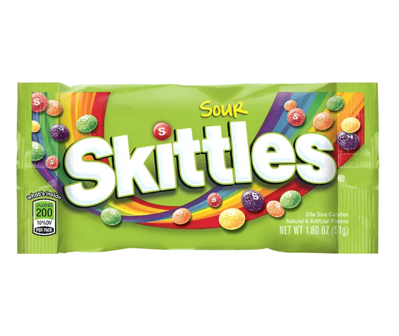 SKITTLES SOUR 51 G