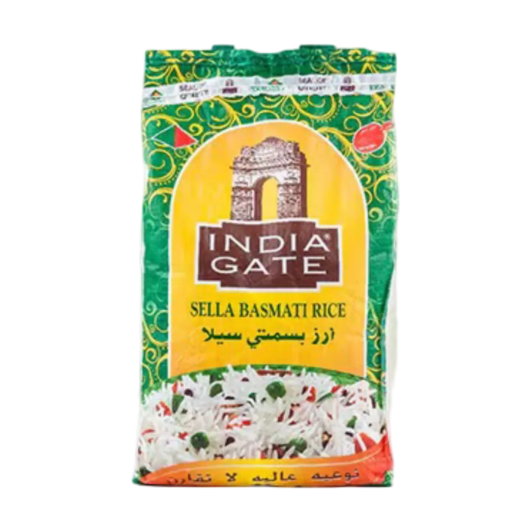 INDIA GATE SELLA BASMATI RICE 1 KG