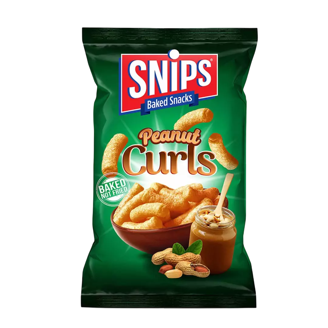 SNIPS CURLS PEANUT 100G