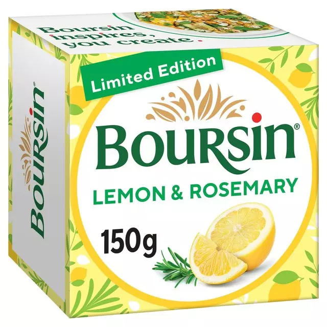 BOURSIN LEMON & ROSEMARY 150 G