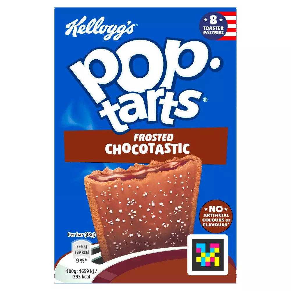 KELLOGGS POP TARTS FROSTED CHOCOLATE *8 384G