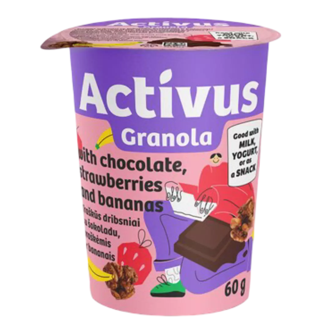 ACTIVUS GRANOLA CUP 60 G