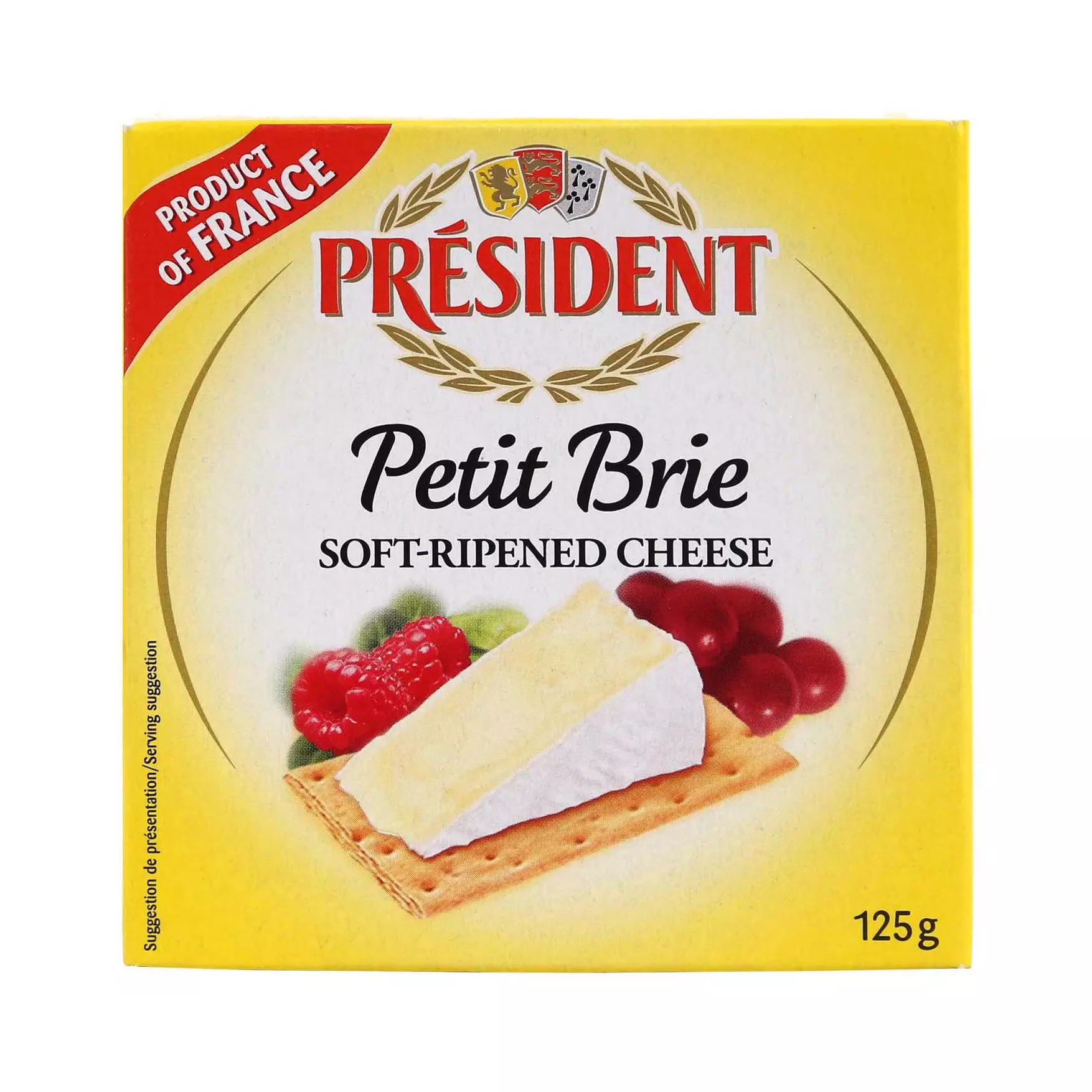 PRESIDENT PETIT BRIE 125 G