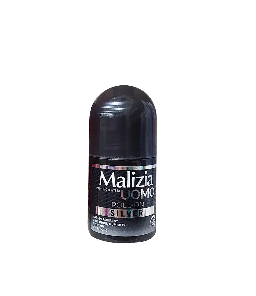 MALIZIA ROLL ON UOMO SILVER 50ML 