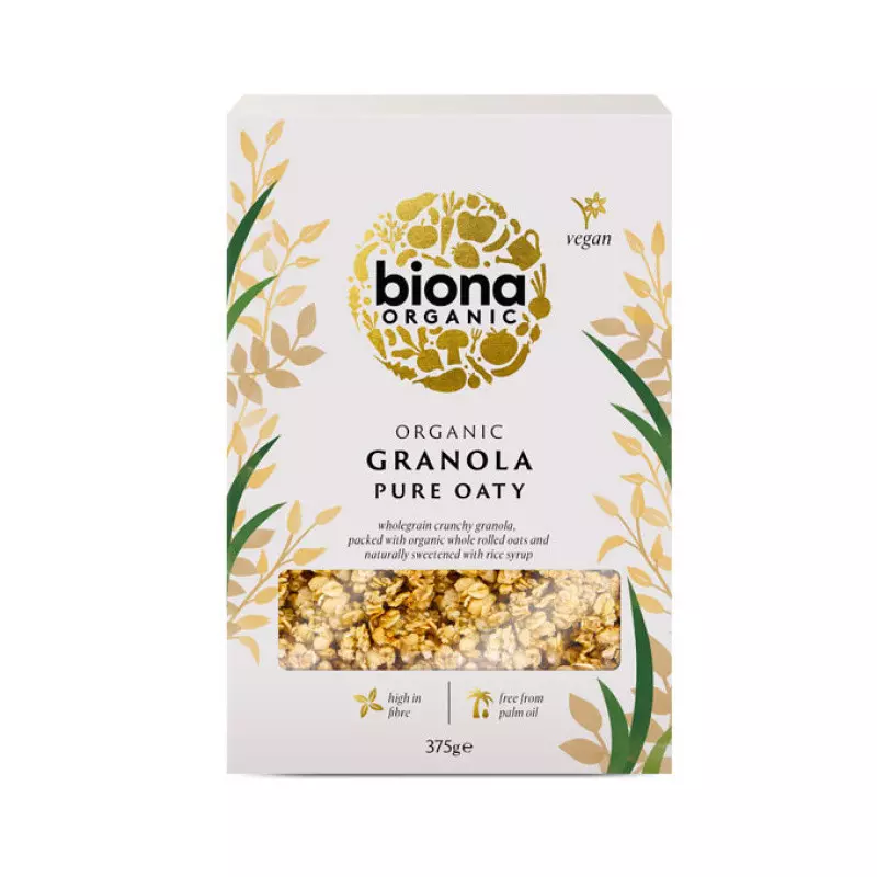 BIONA ORGANIC PURE OATY GRANOLA 375 G