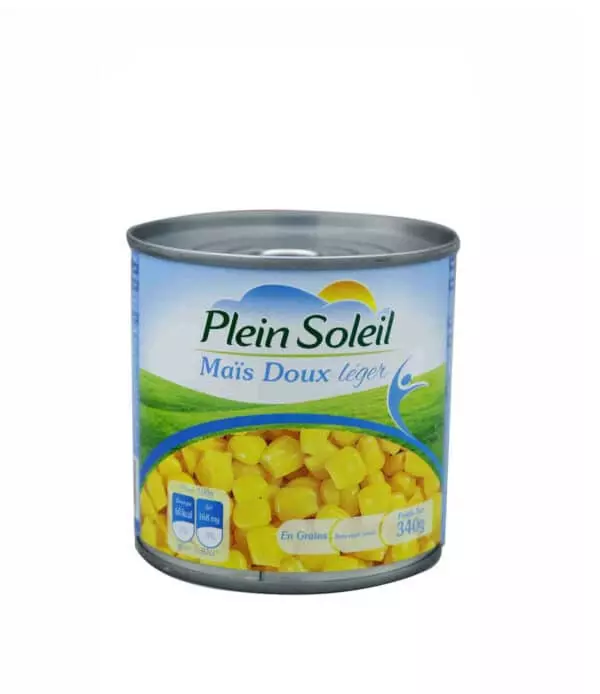 PLEIN SOLEIL SWEET CORN LIGHT 340 G