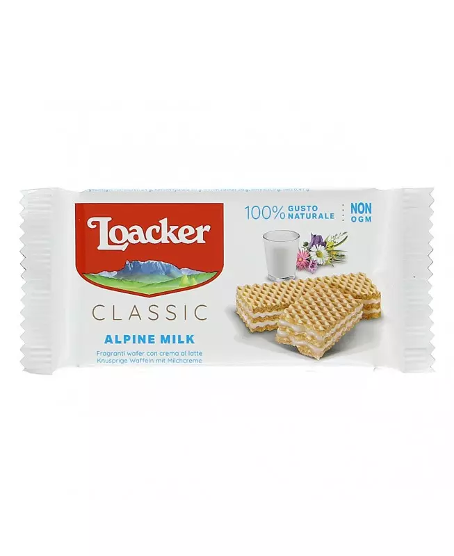 LOACKER CLASSIC MILK WAFER 45G