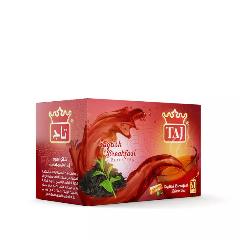 TAJ ENGLISH BREAKFAST BLACK TEA *25 50G