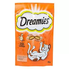 DREAMIES CHICKEN CAT FOOD 60G