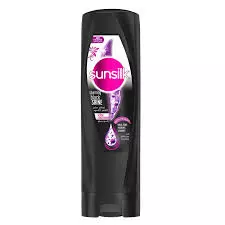SUNSILK STUNNING BLACK SHINE CONDITIONER 350ML