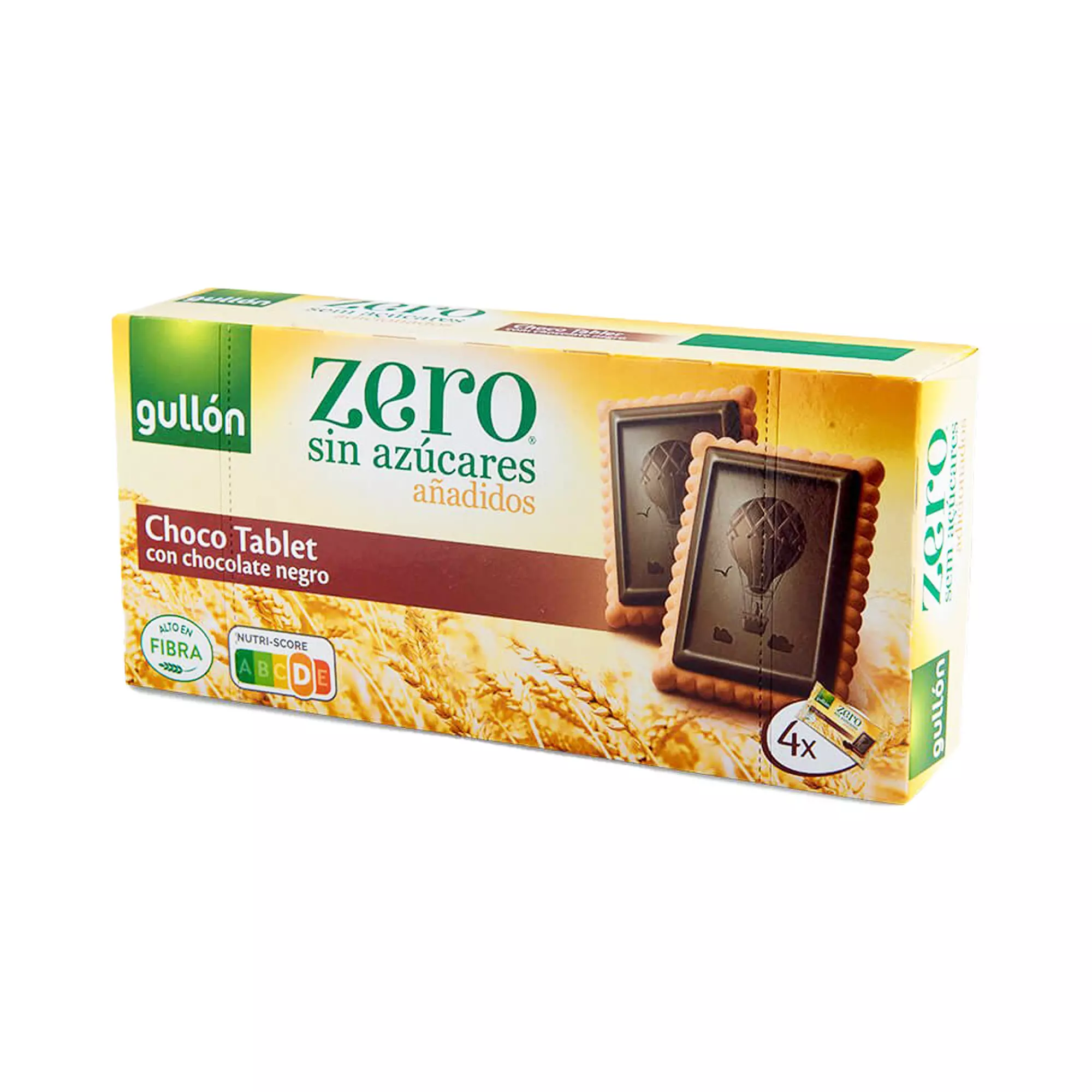 GULLON ZERO CHOCO TABLET WITH DARK CHOCOLATE 150G 