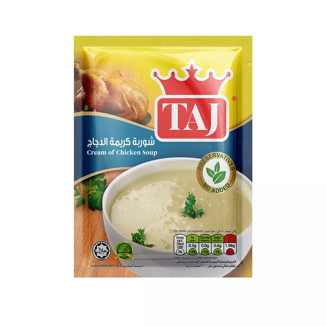 TAJ CREAM OF CHICKEN SOUP 71 G