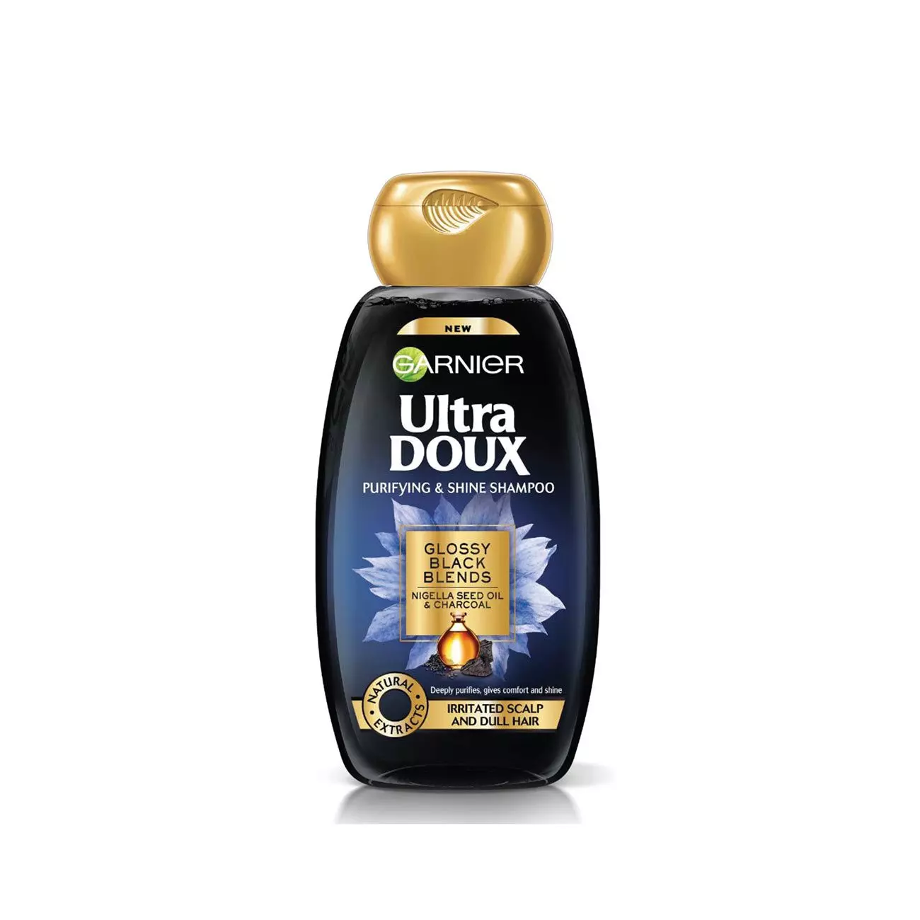 ULTRA DOUX BLACK CHARCOAL & NIGELLA SEED OIL 400ML