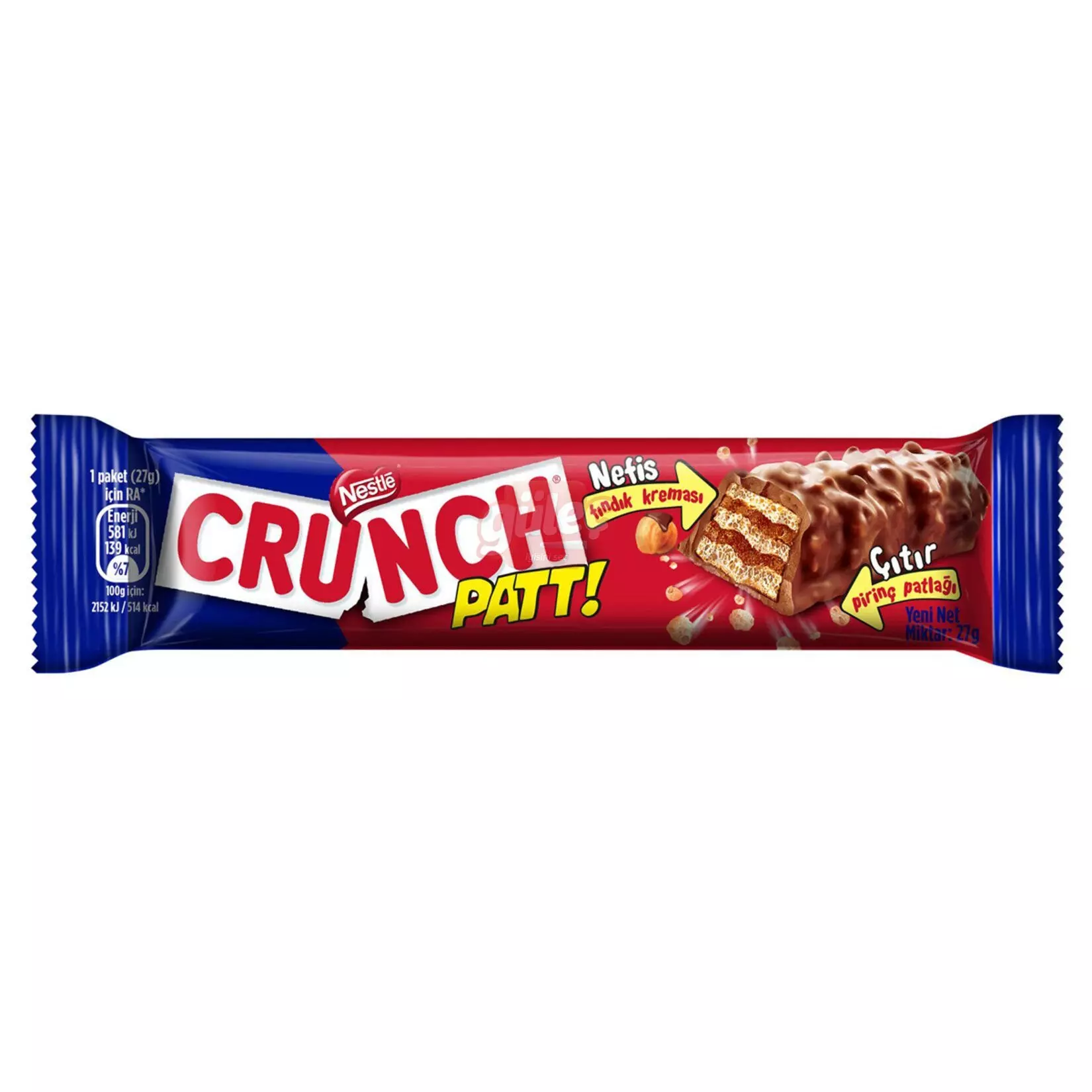 NESTLE CRUNCH PATT CHOCOLATE 27 G