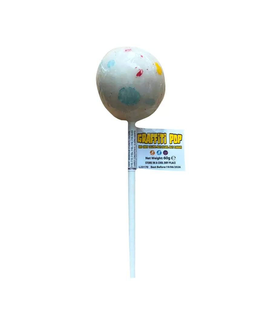 CANDY GRAFFITI POPS 60G