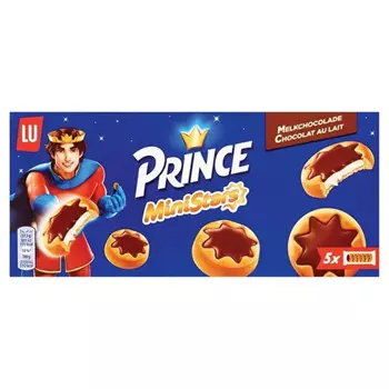 LU PRINCE MINI STARS CHOCO 187.5 G