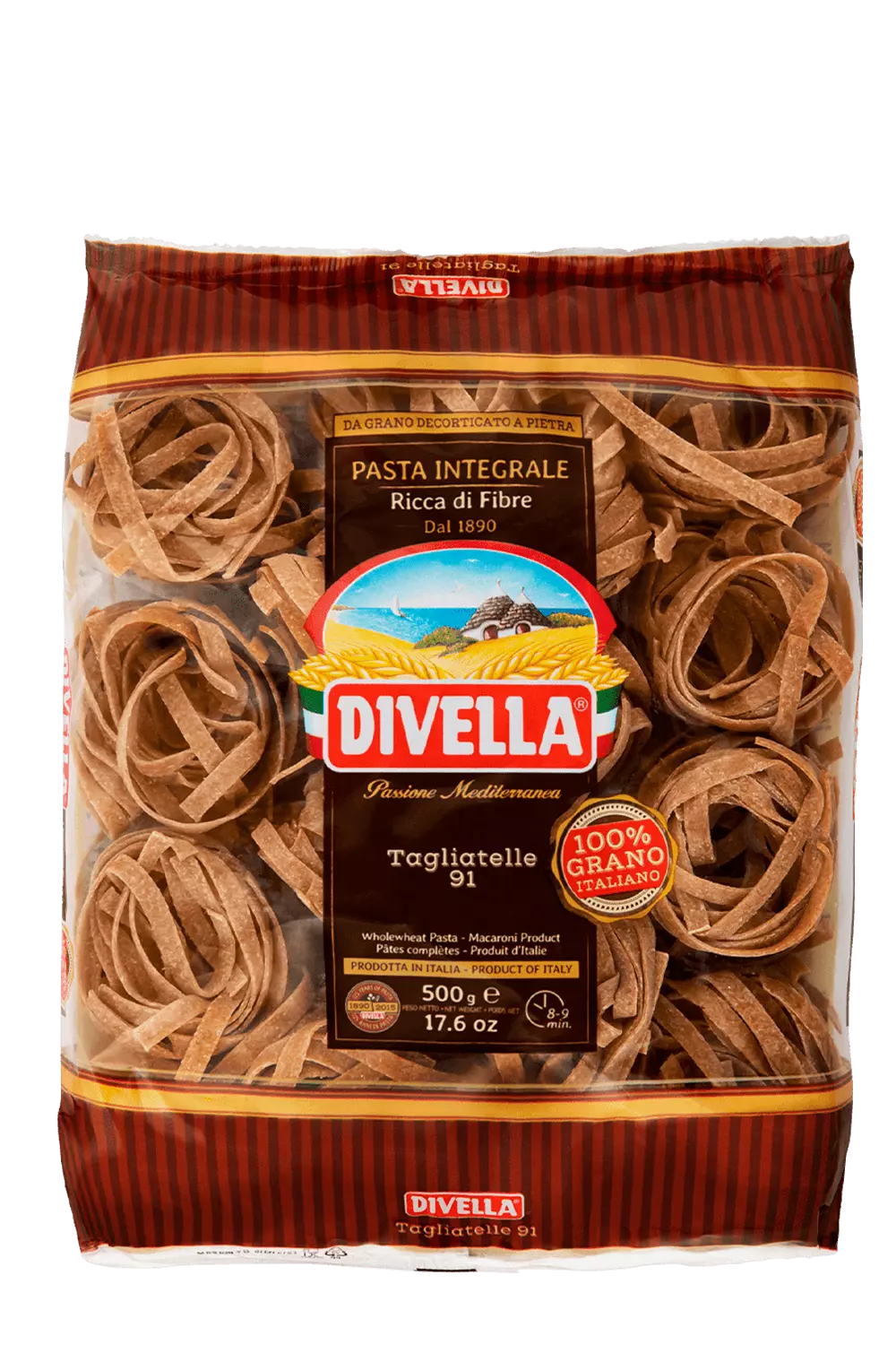 DIVELLA INTEGRALE TAGLIATELLE 500G