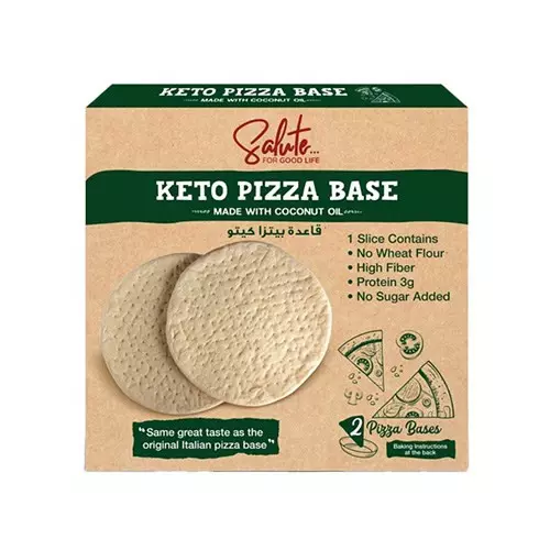SALUTE KETO PIZZA BASE MADE WITH COCONUT OIL 210 G