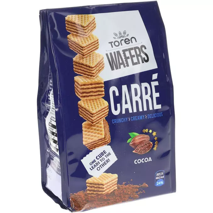 TOREN WAFERS CARRE COCOA 125 G