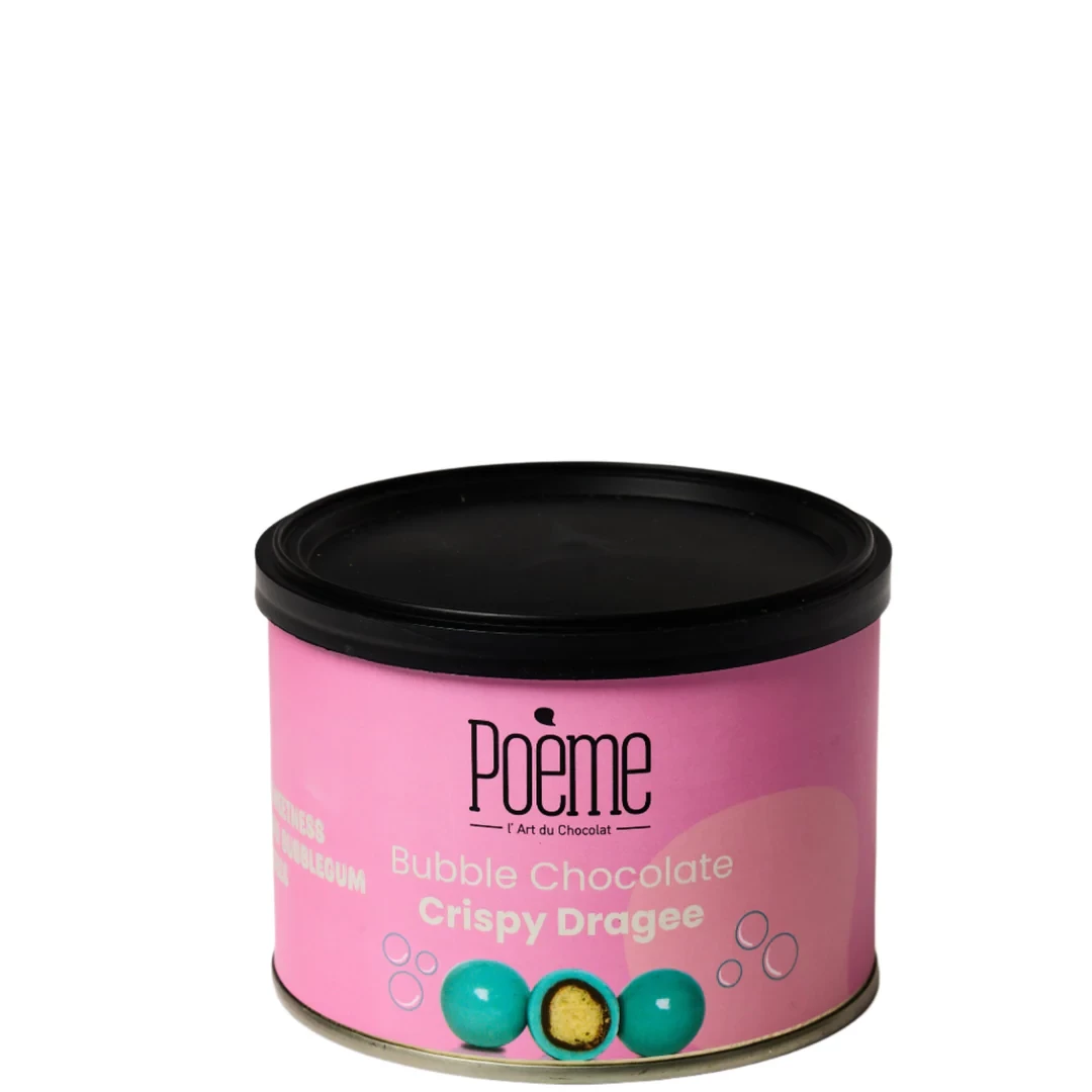 POEME BUBBLE CHOCOLATE CRISPY DRAGEE 110 G